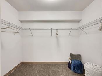 Oversized Walk-In Closets